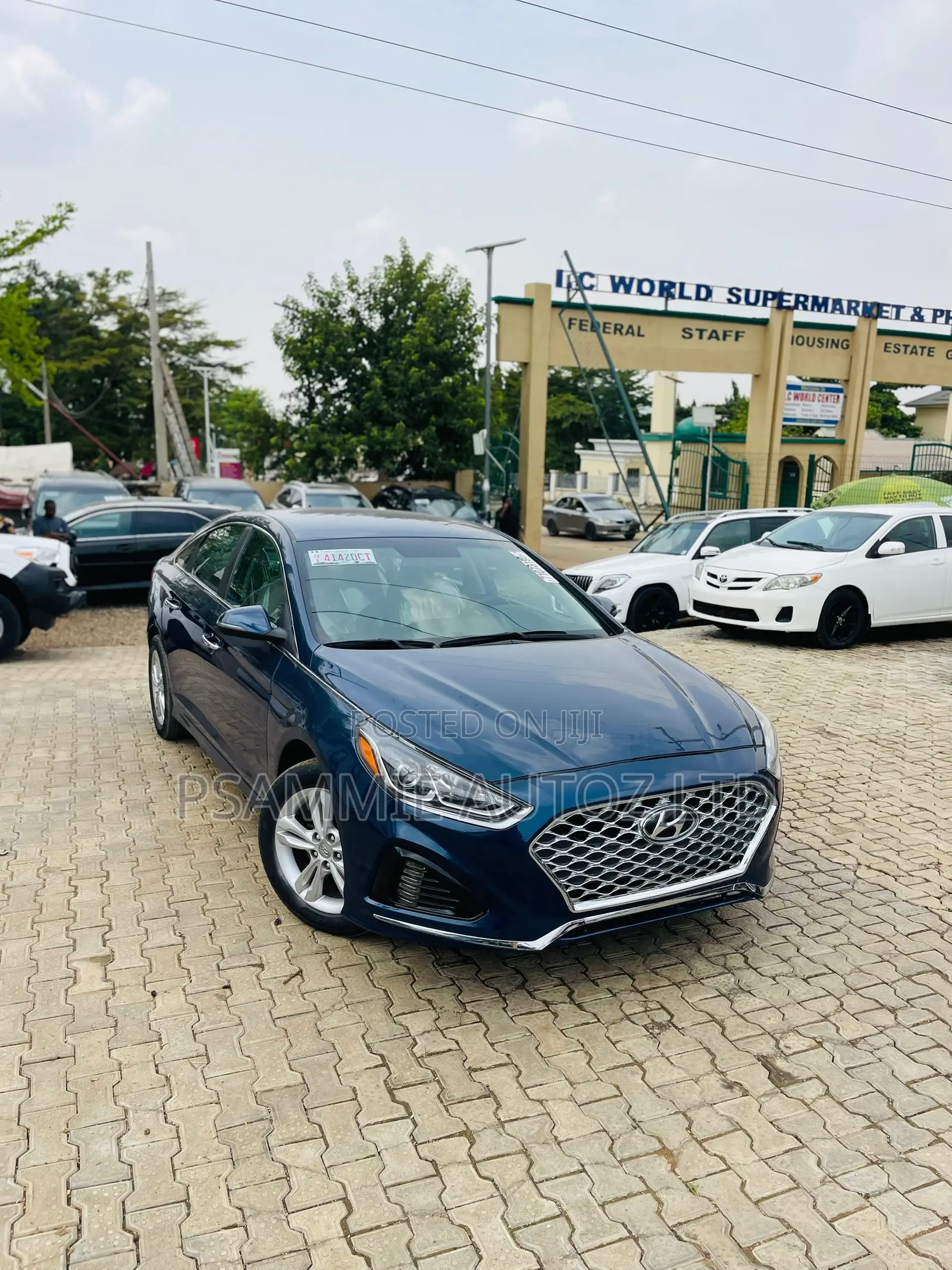 Hyundai Sonata Sport 2018 Blue