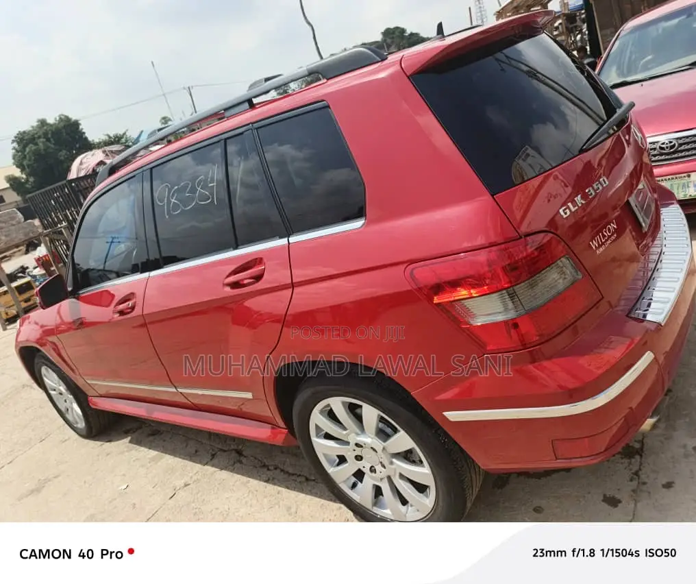 Mercedes-Benz GLK-Class 2010 Red