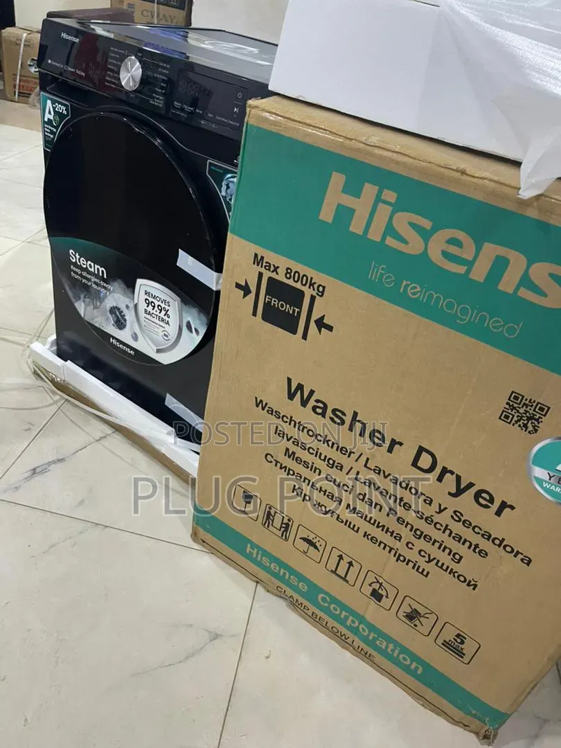 Hisense 10.5kg Smart Front Load Washer With Dryer