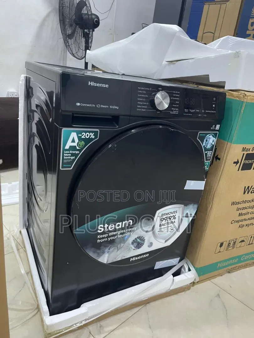Hisense 10.5kg High Capacity Wash and Dry Machine