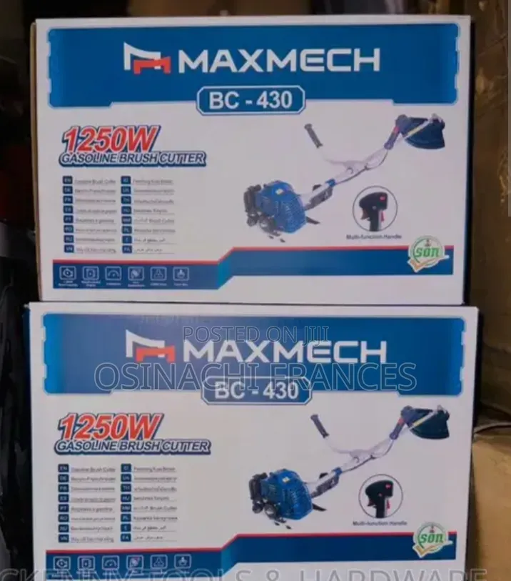 Maxmech Gasoline Brush Cutter Machine 430