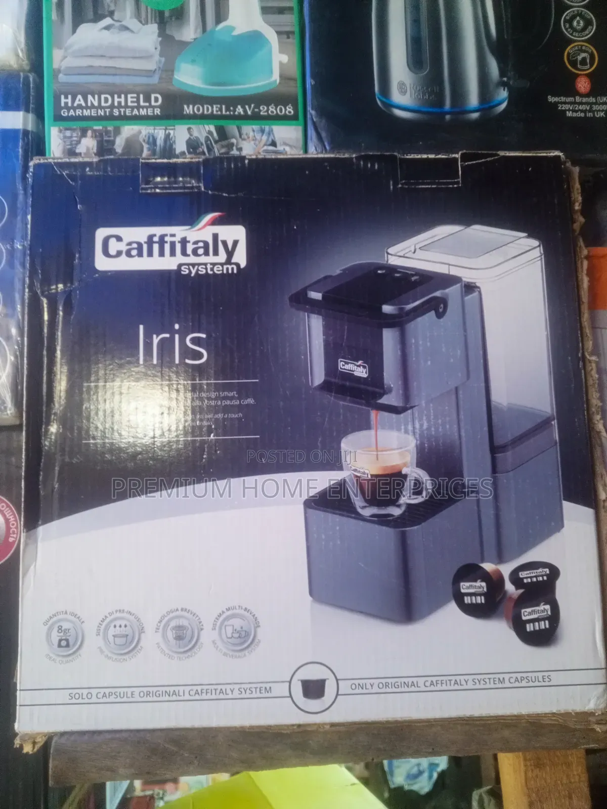 Caffitaly Iris S27 Coffee Maker - 1250w