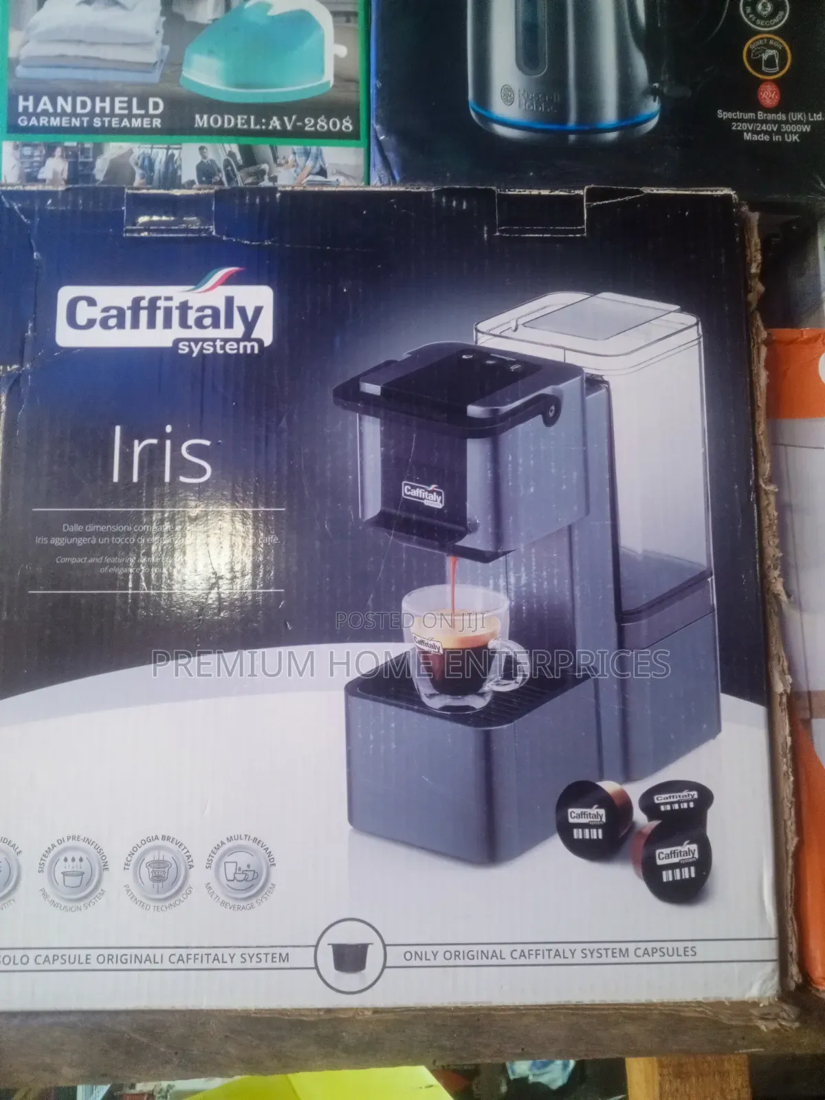 Caffitaly Iris S27 Coffee Maker - 1250w
