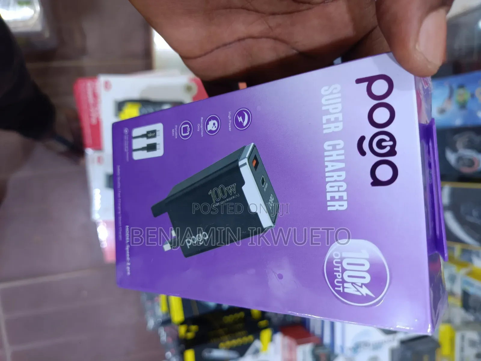 Charger Head and Type C Cable (Premium) 100w