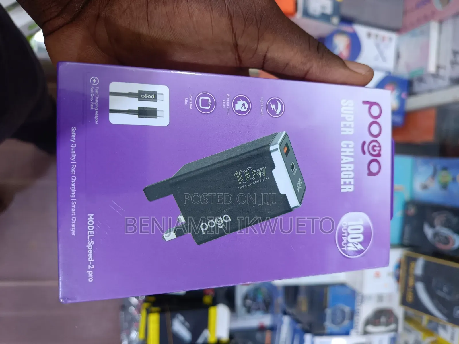 Charger Head and Type C Cable (Premium) 100w