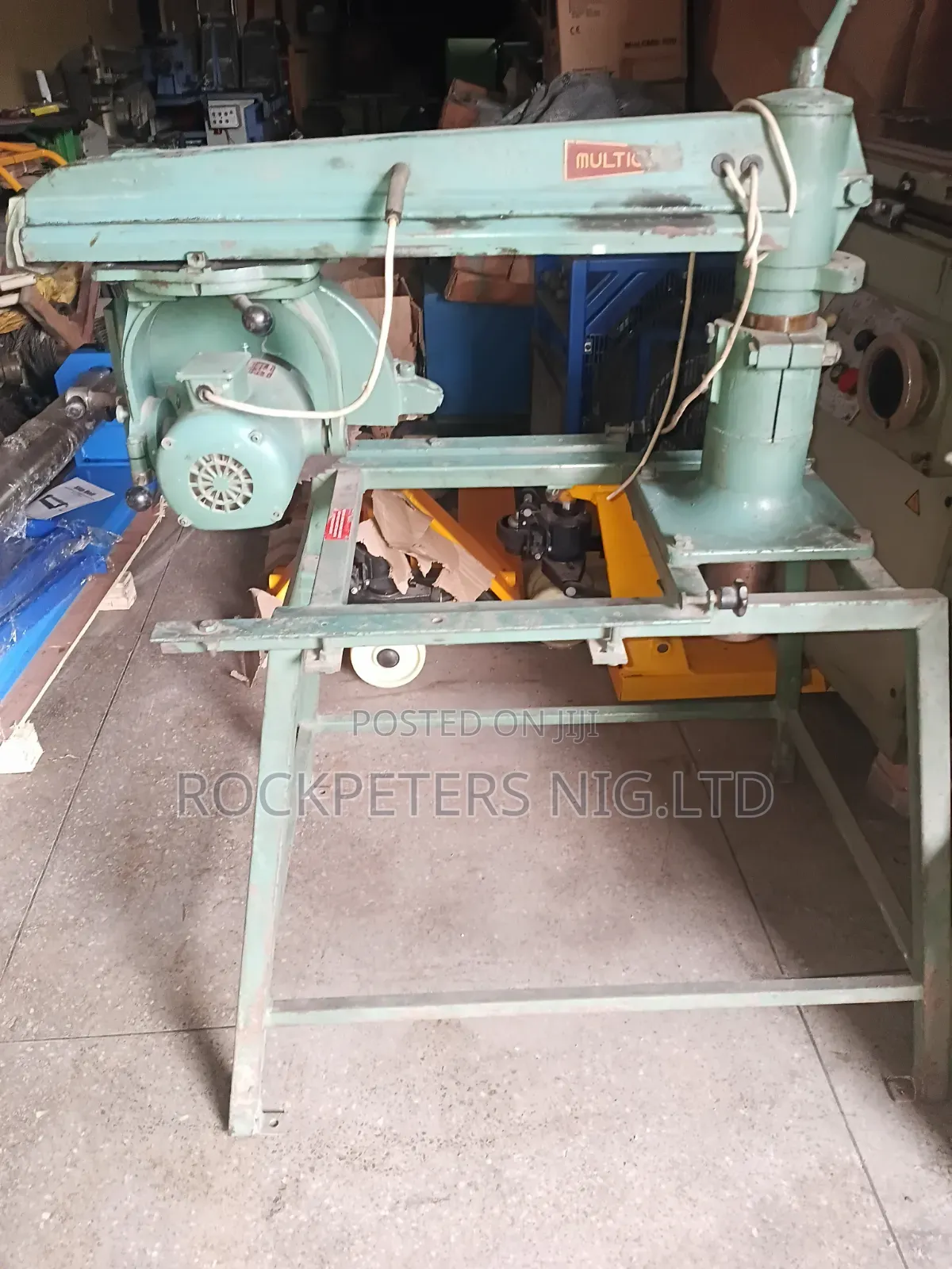 Multico Cc 3 Radial Arm Cross Cut Saw