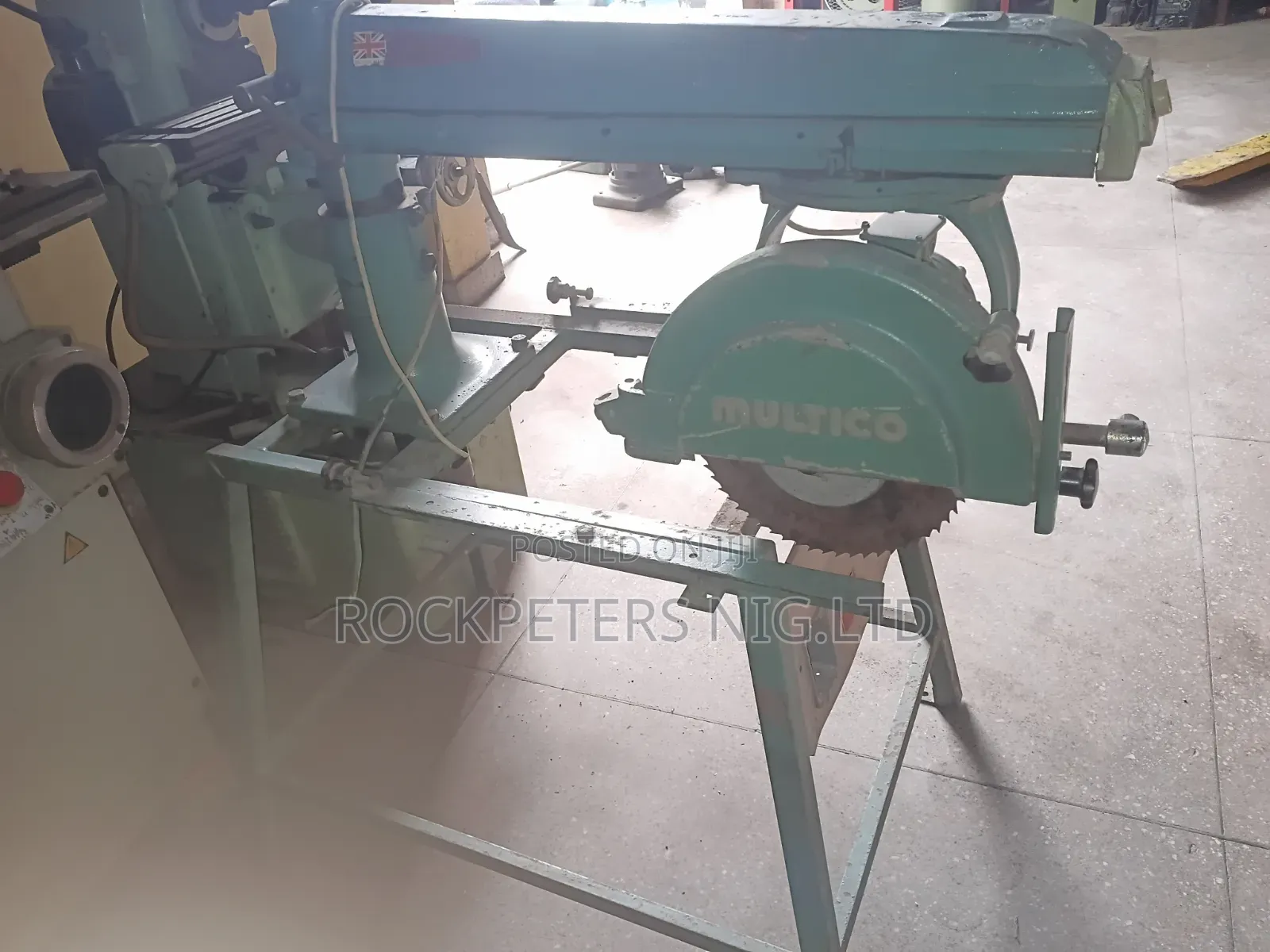 Multico Cc 3 Radial Arm Cross Cut Saw
