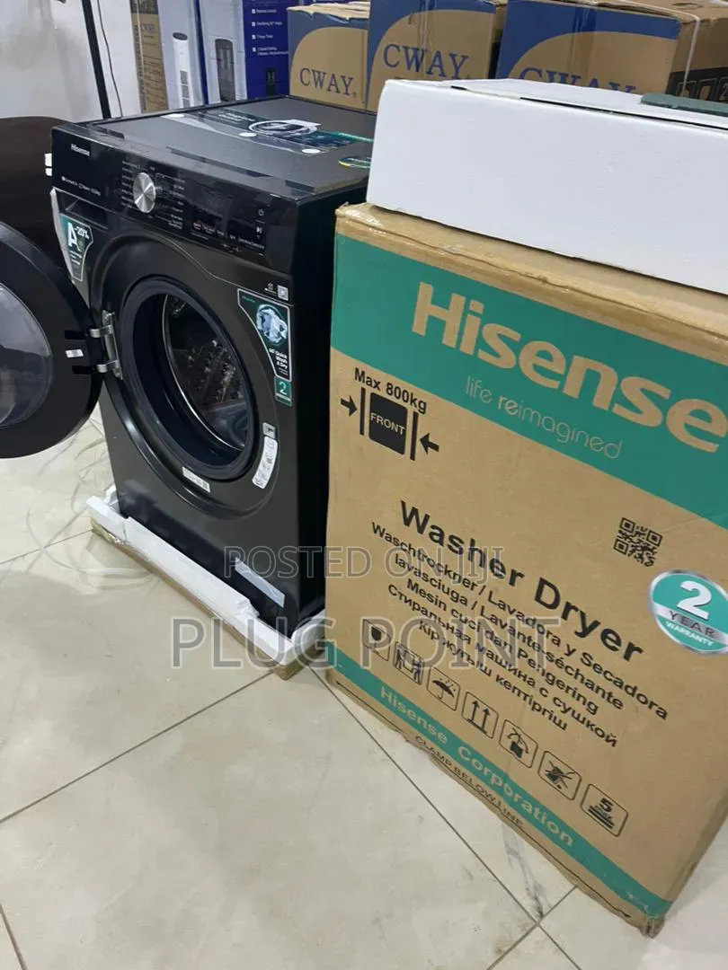 Hisense 10.5kg Front Load Automatic Washing Solution