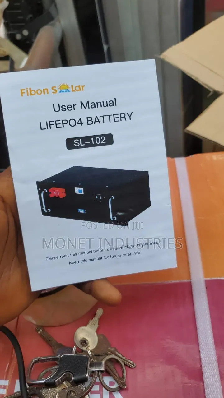 2.5kwh 24v Fibon Solar Lithium Battery Lifepo4