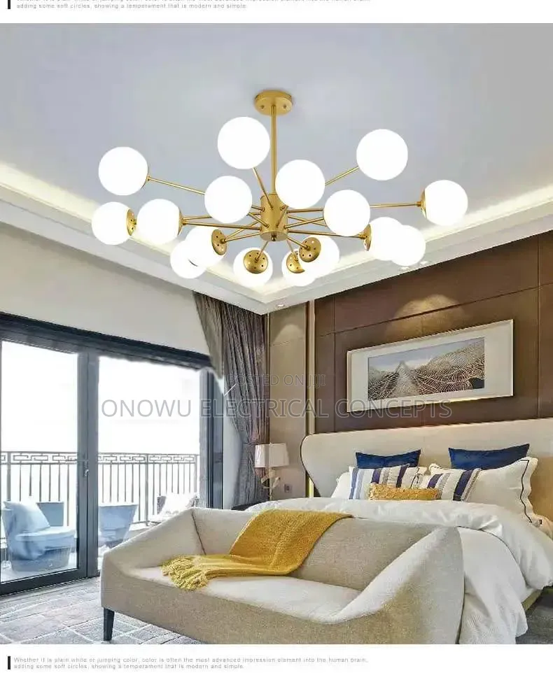Nordic Starry Magic Beans Chandelier Simple Modern Light Luxury