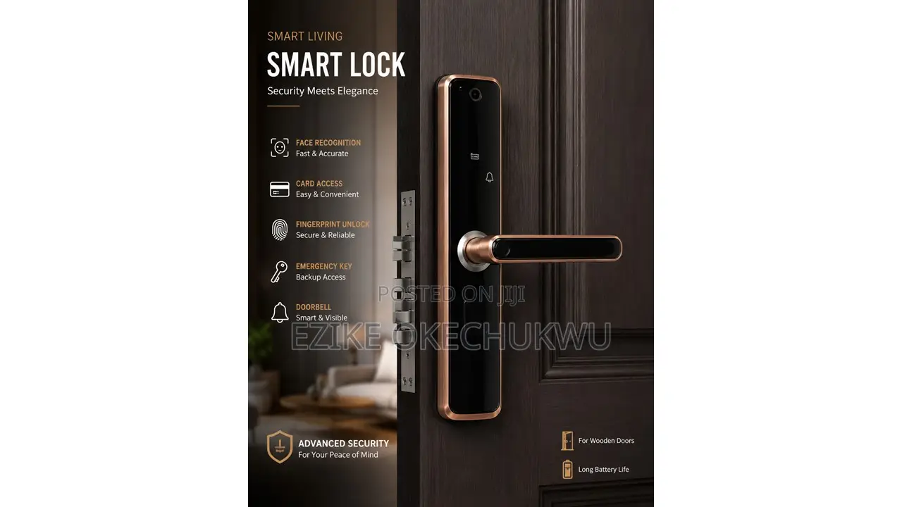 Wi-Fi Fingerprint Electronic Smart Door Lock