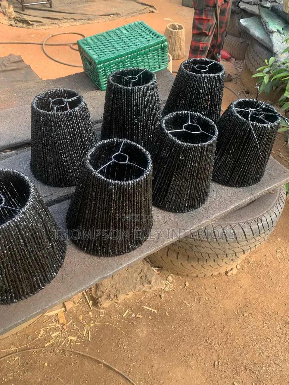 Wicker Lightning Decorative
