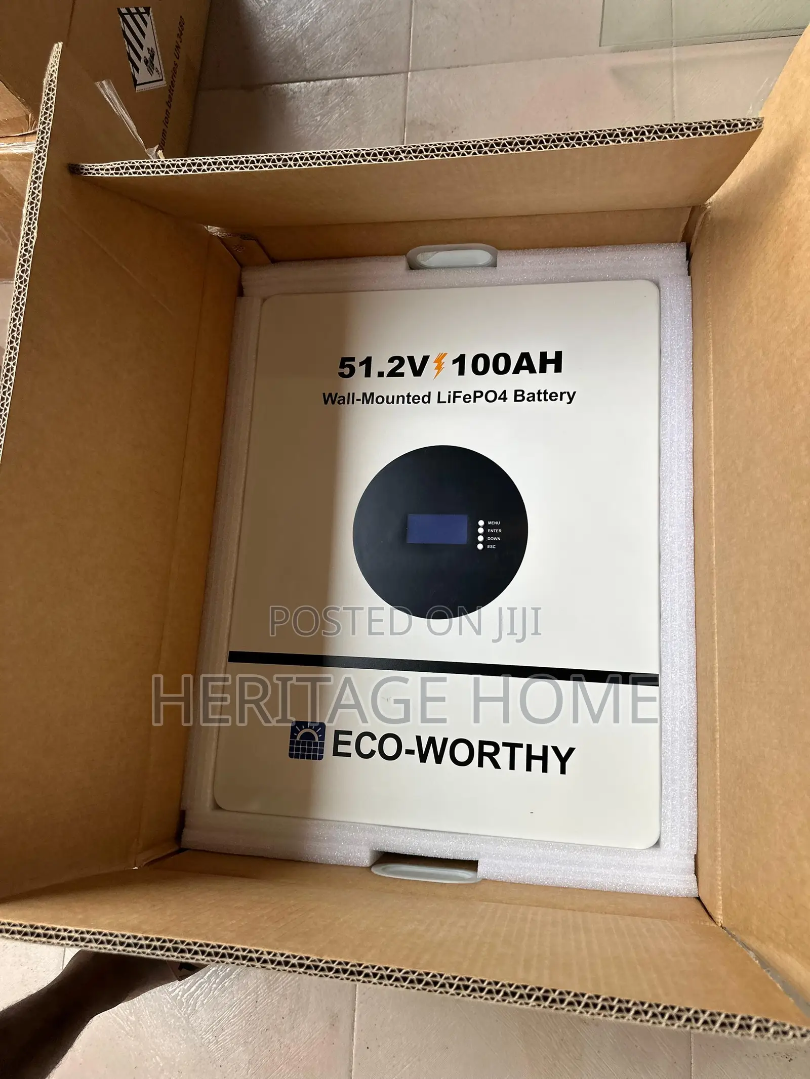 5kwh 51.2v Eco-worthy Lithium Ion Battery