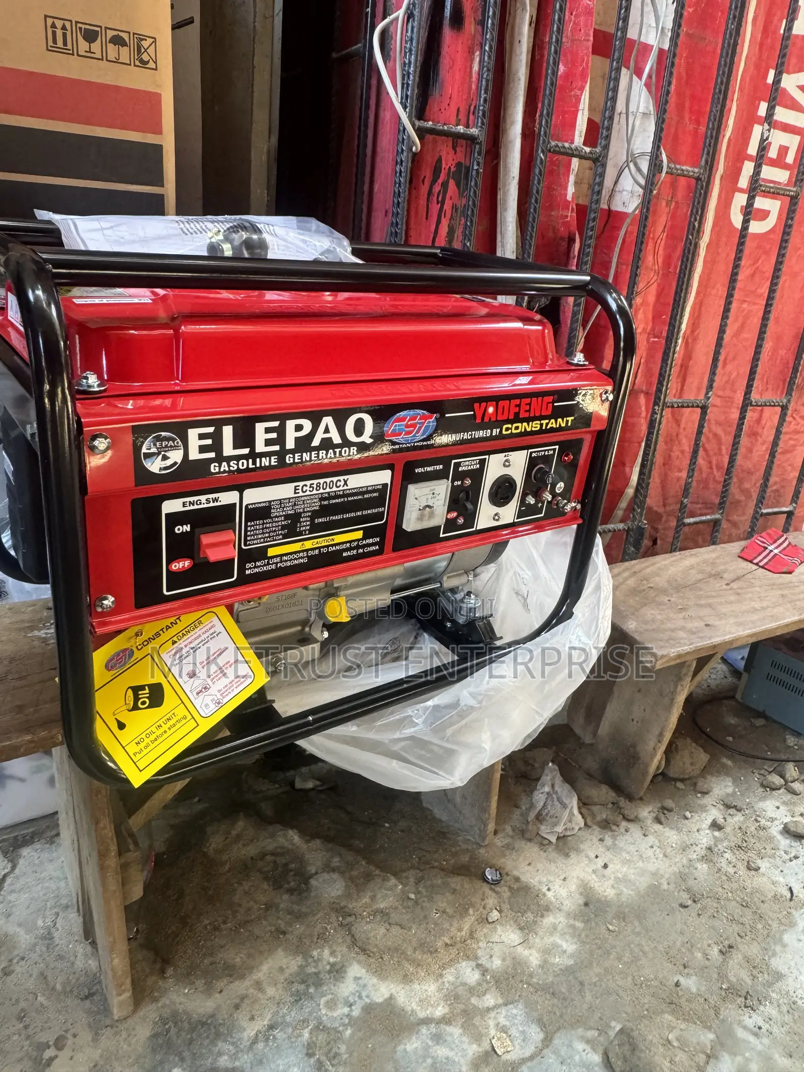 Elepaq 3.5kva Manual Generator