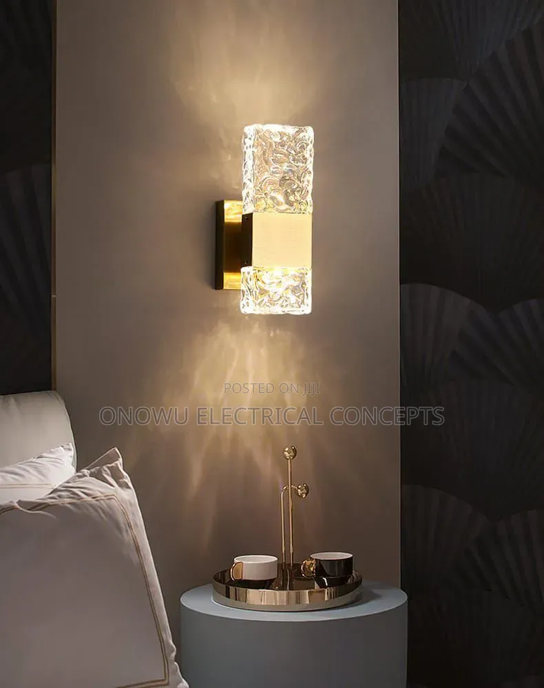 Nordic Wall Lamp Bedroom Bedside Light Warm Romantic Led Lights Luxury