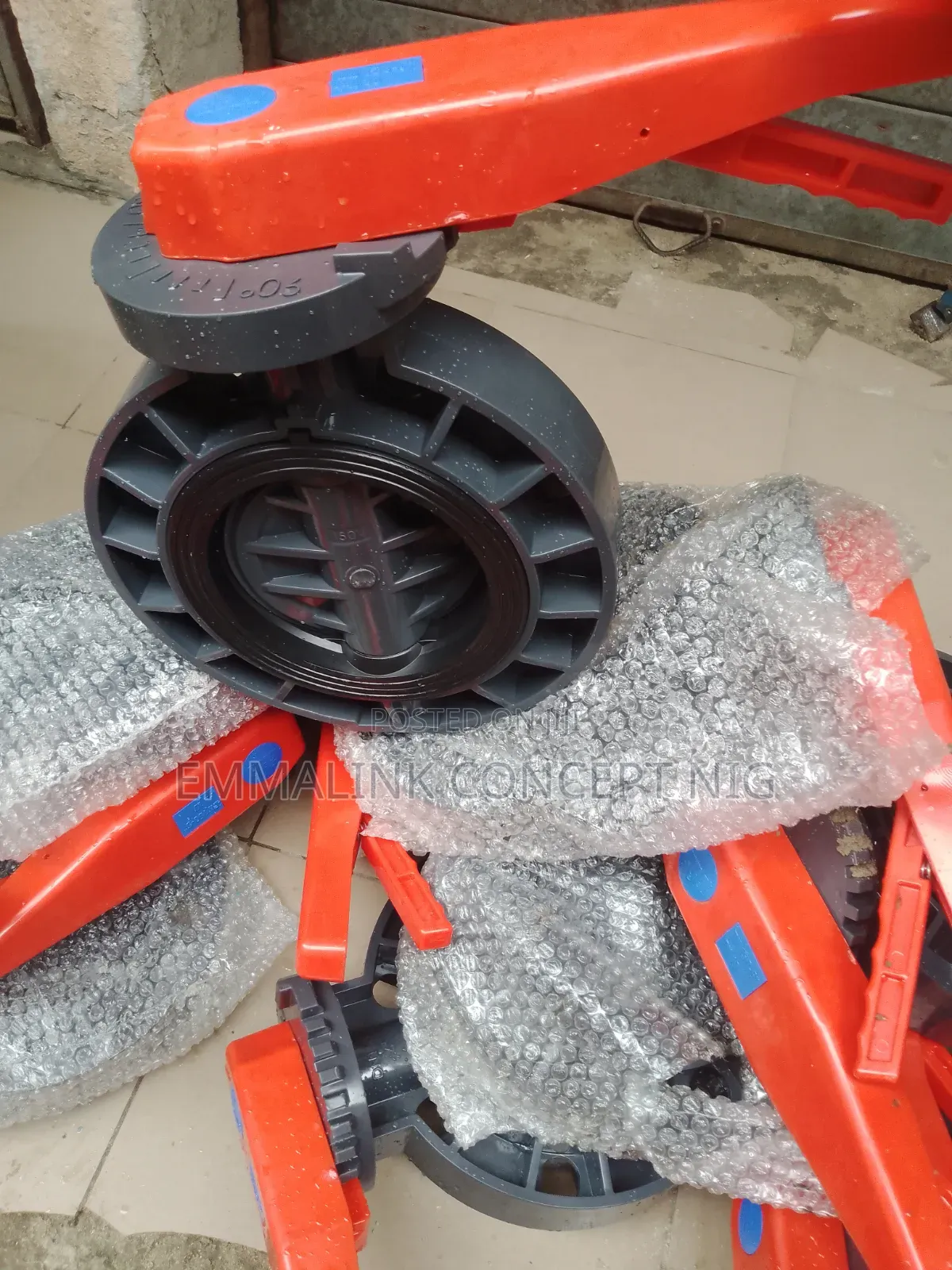 6" PVC Butterfly Valve