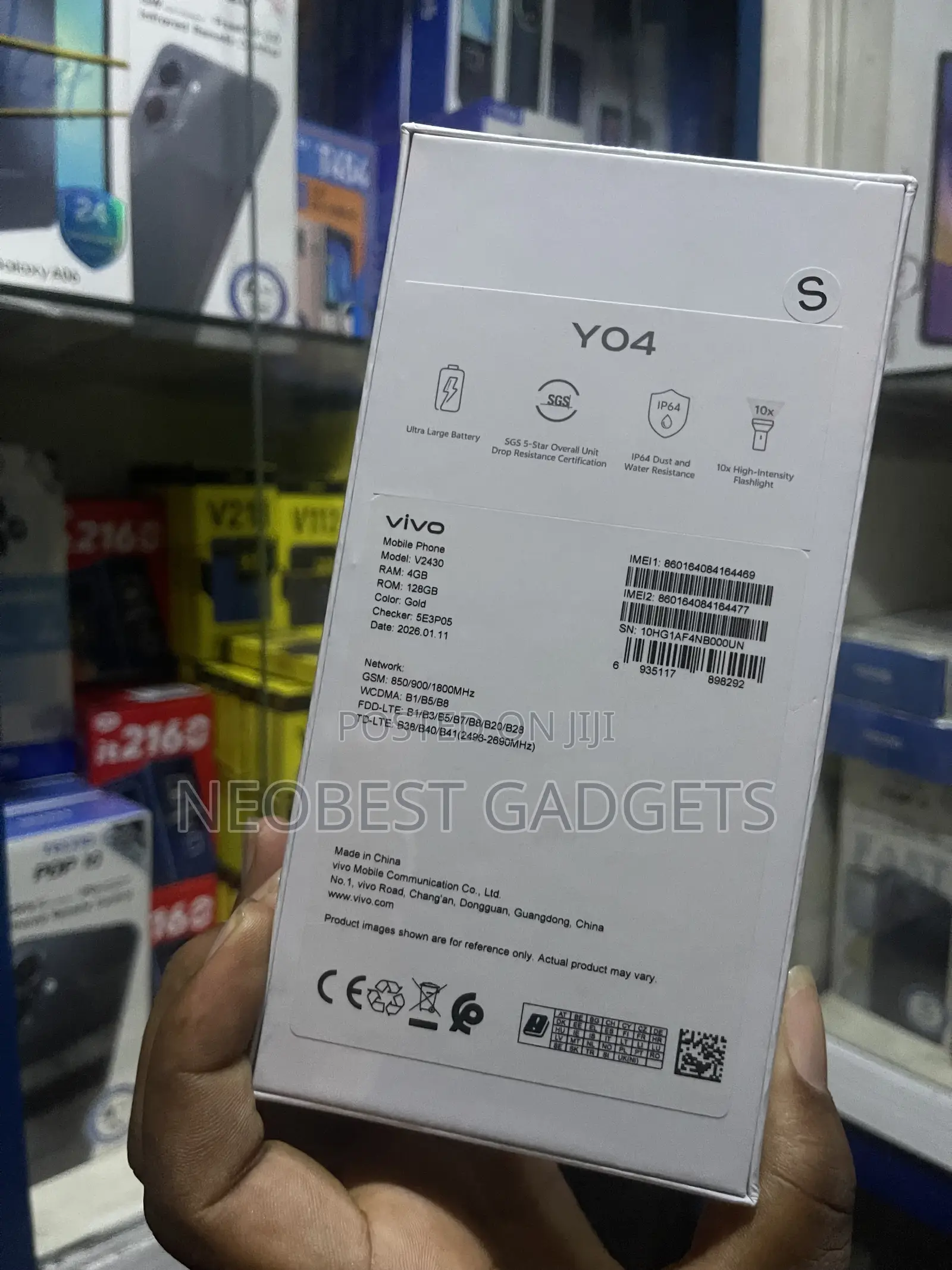 New Vivo Y04 128 GB