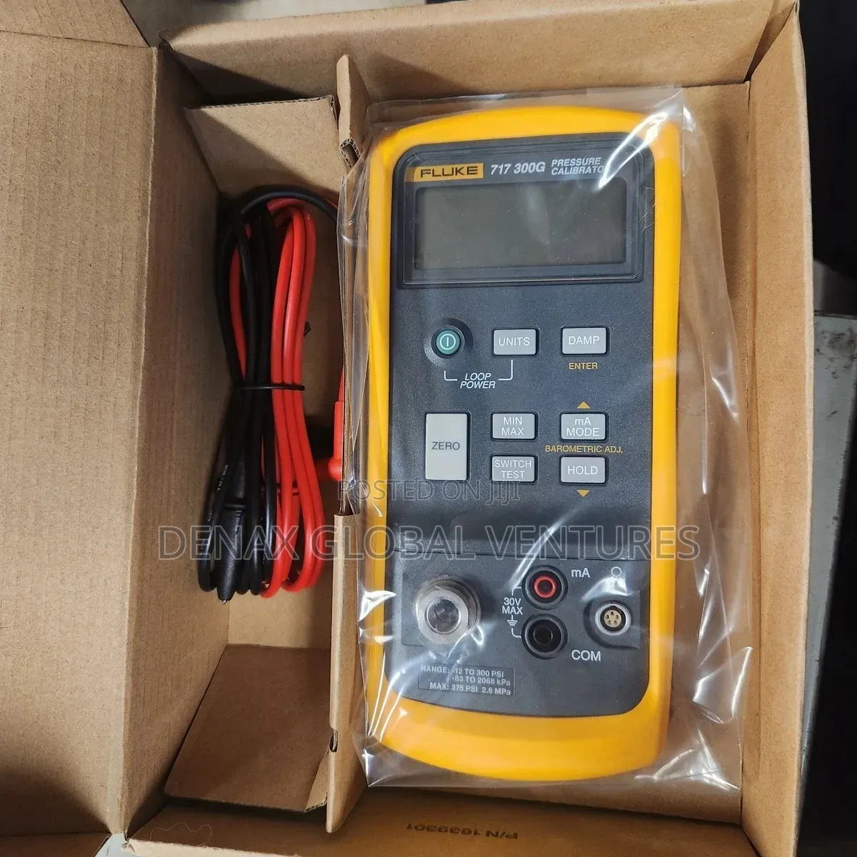 Fluke 717 Pressure Calibrator