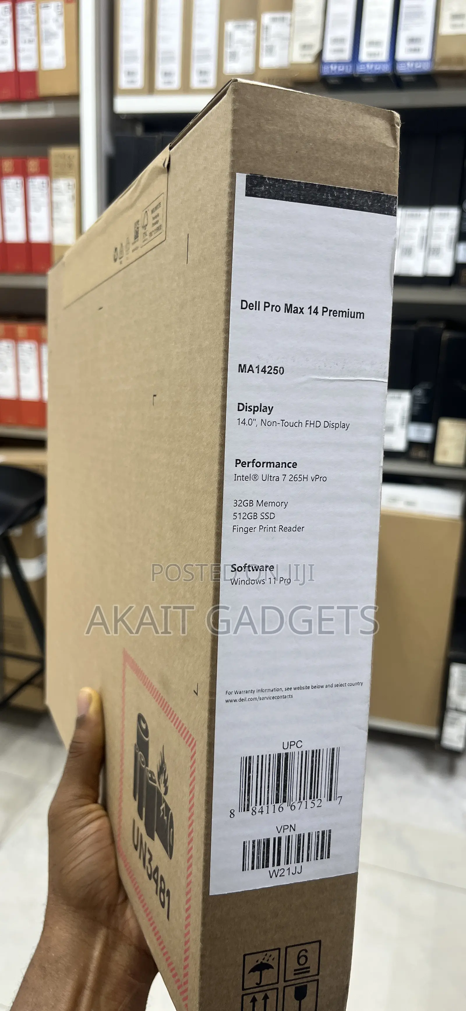 New Laptop Dell 14 Premium 32GB Intel Core Ultra 7 SSD 512GB