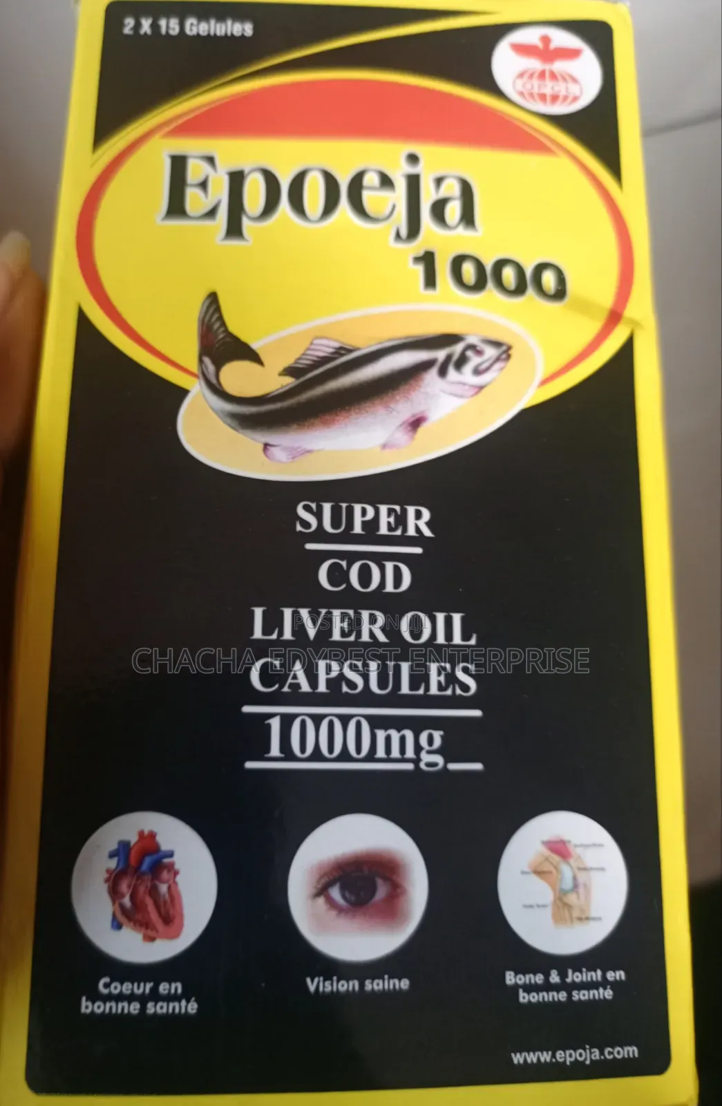 Epoeja Super Cod Liver Oil Capsules 1000mg