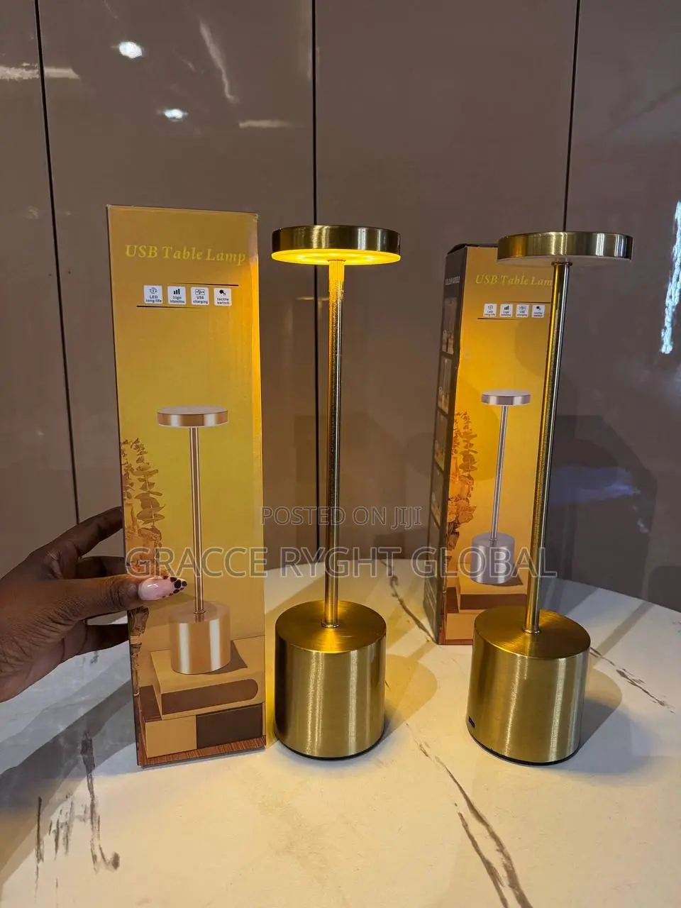 Luxury Gold Table Lamp