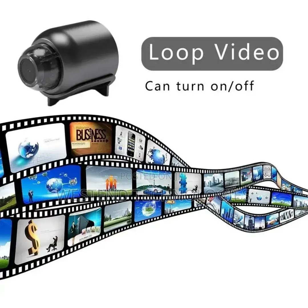 X5 Mini Wifi Spy Camera With Night Vision Motion Detection