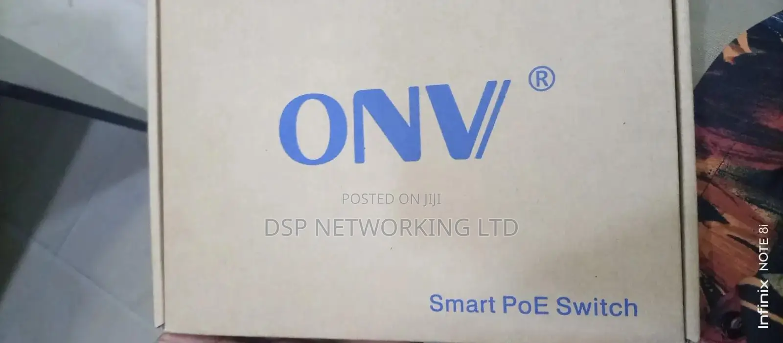 Onv 8 Port Poe Gigabit Switch