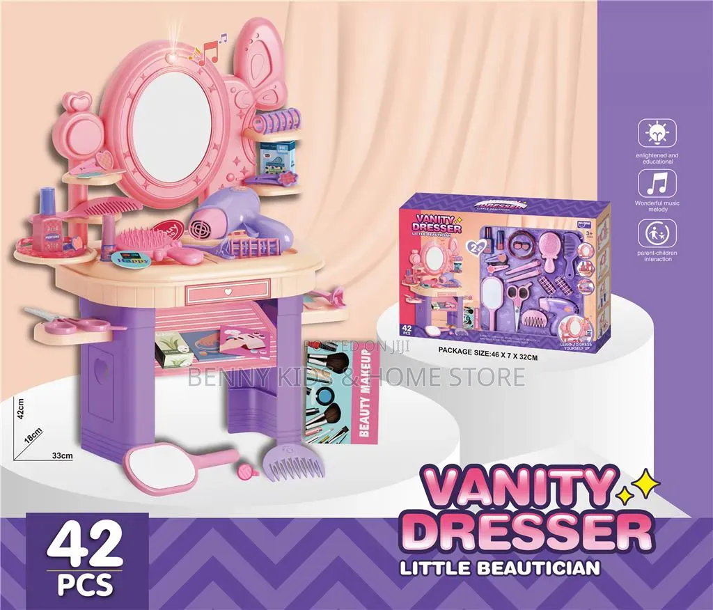 42pcs Little Beautician Dresser