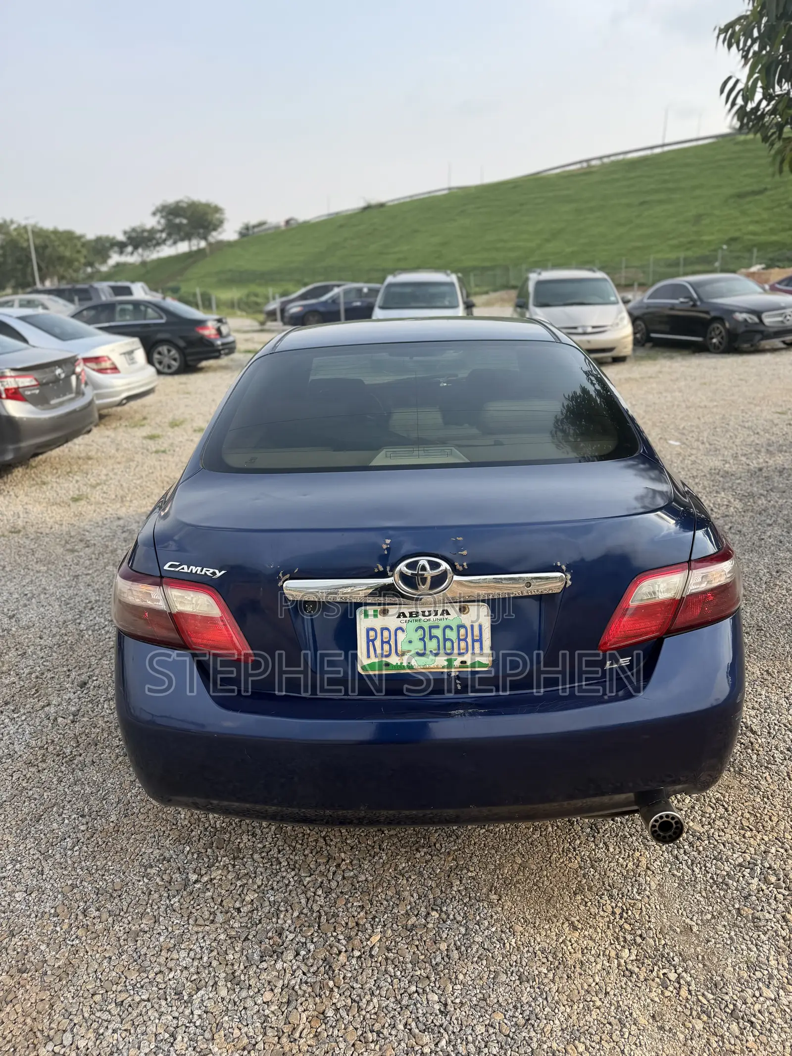 Toyota Camry 2008 Blue
