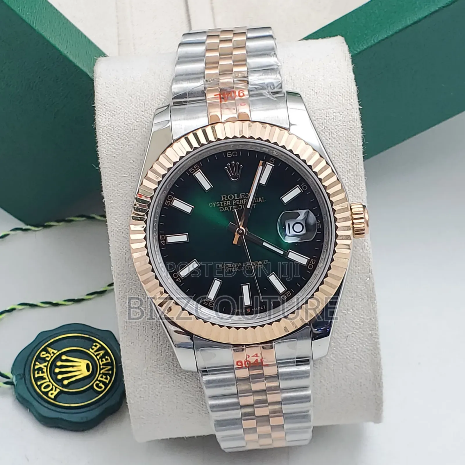 Original Rolex Date-Just Two-Tone Chain Watch Available in Store