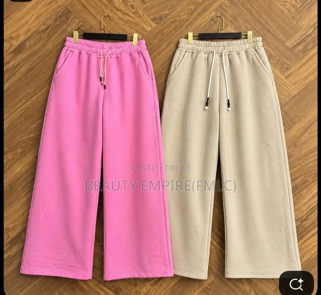 Unisex Wide-Leg Joggers