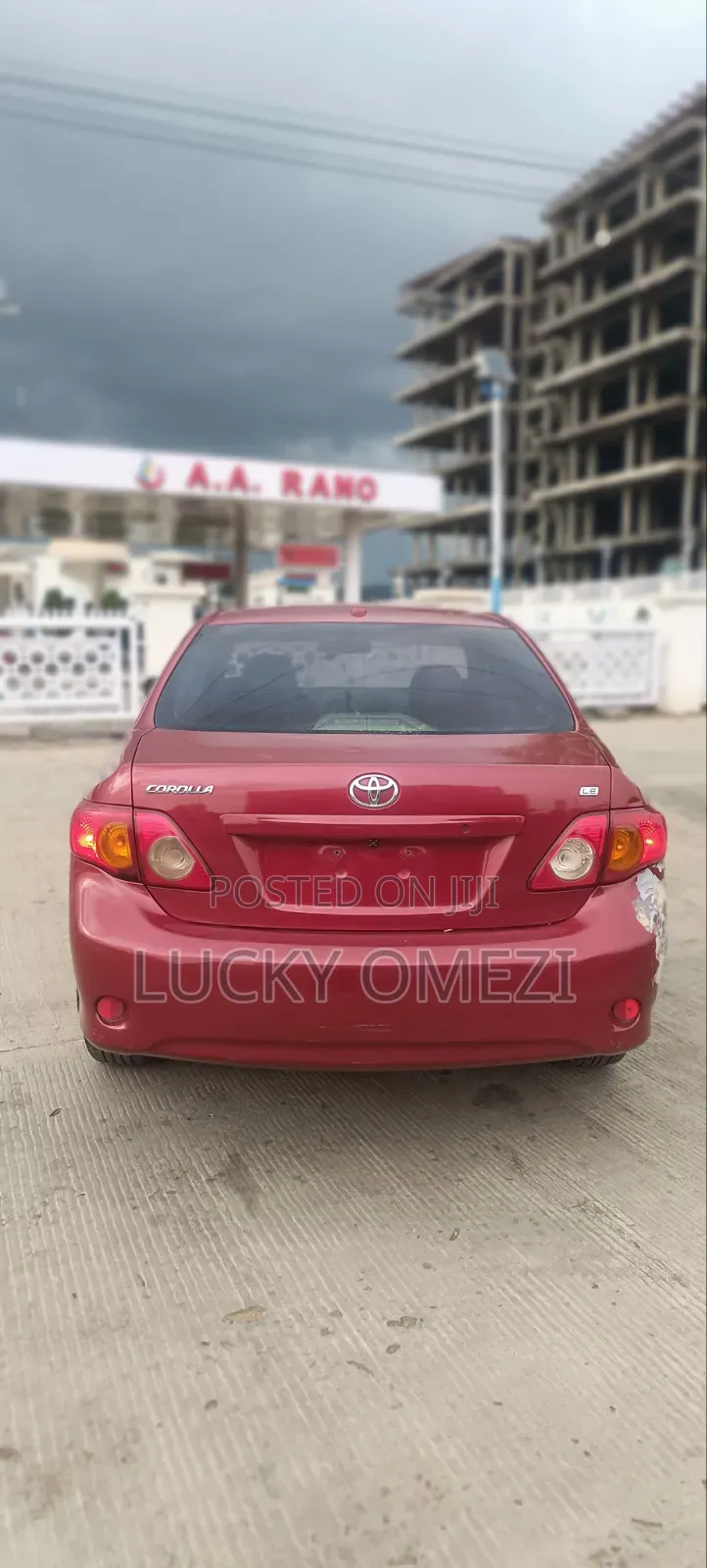 Toyota Corolla LE 4dr Sedan (1.8L 4 cyl 4A) 2009 Red