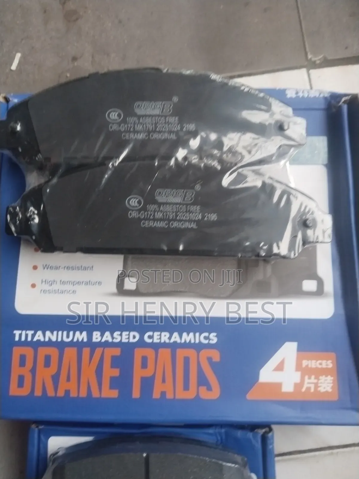 Brake Pad Front Ford Mustang 2015/2022 . Ceramic