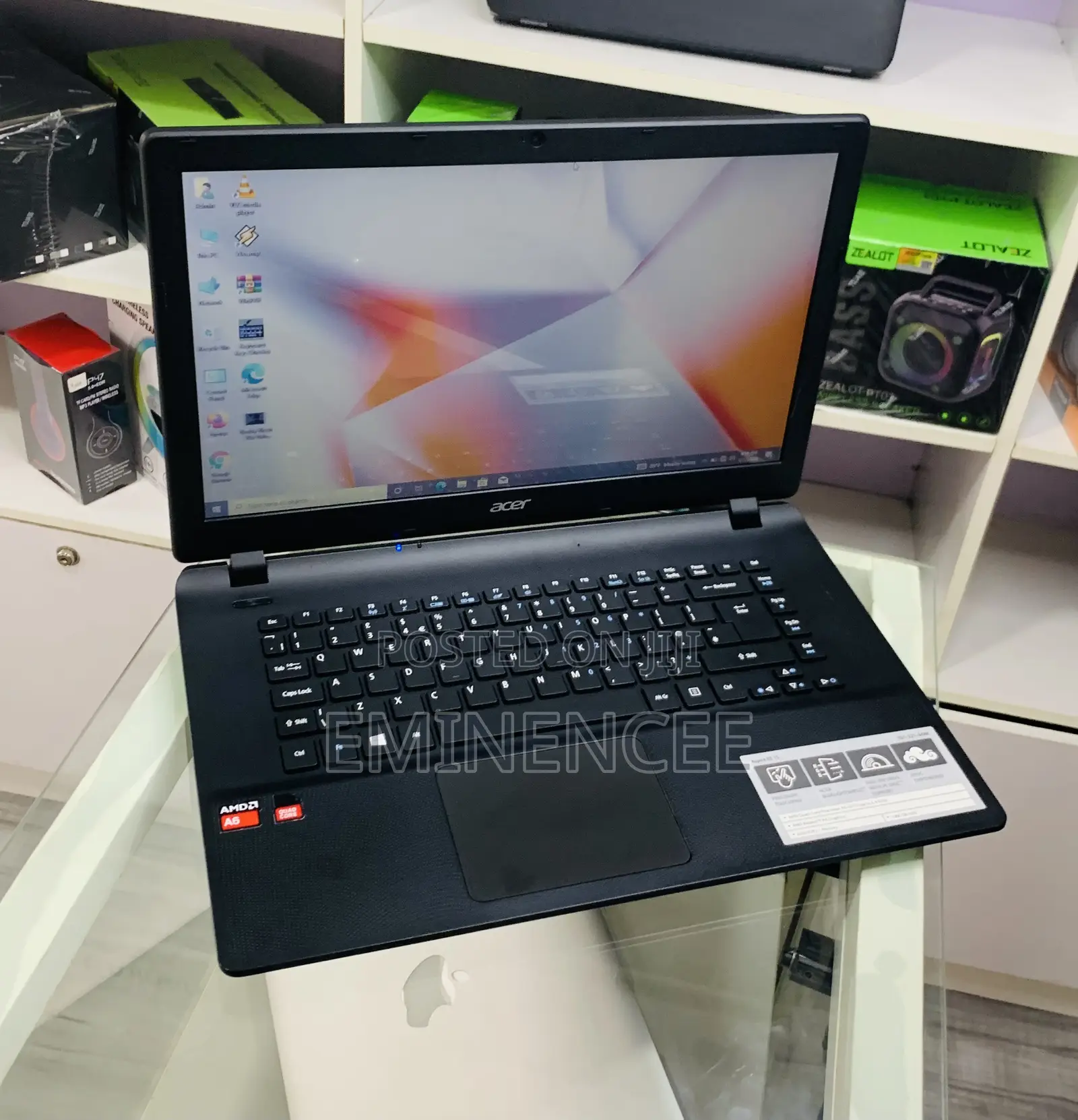 Laptop Acer Aspire ES 8GB AMD A6 HDD 750GB