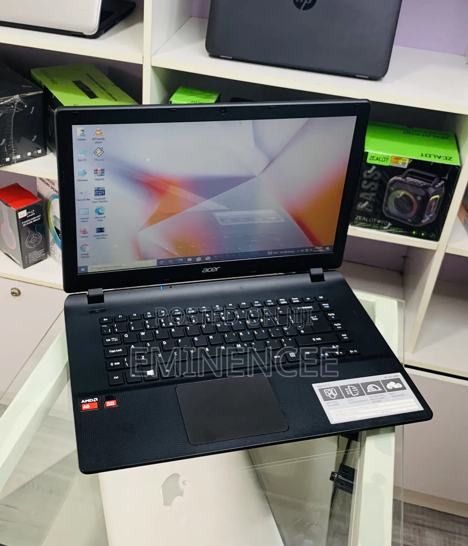 Laptop Acer Aspire ES 8GB AMD A6 HDD 750GB