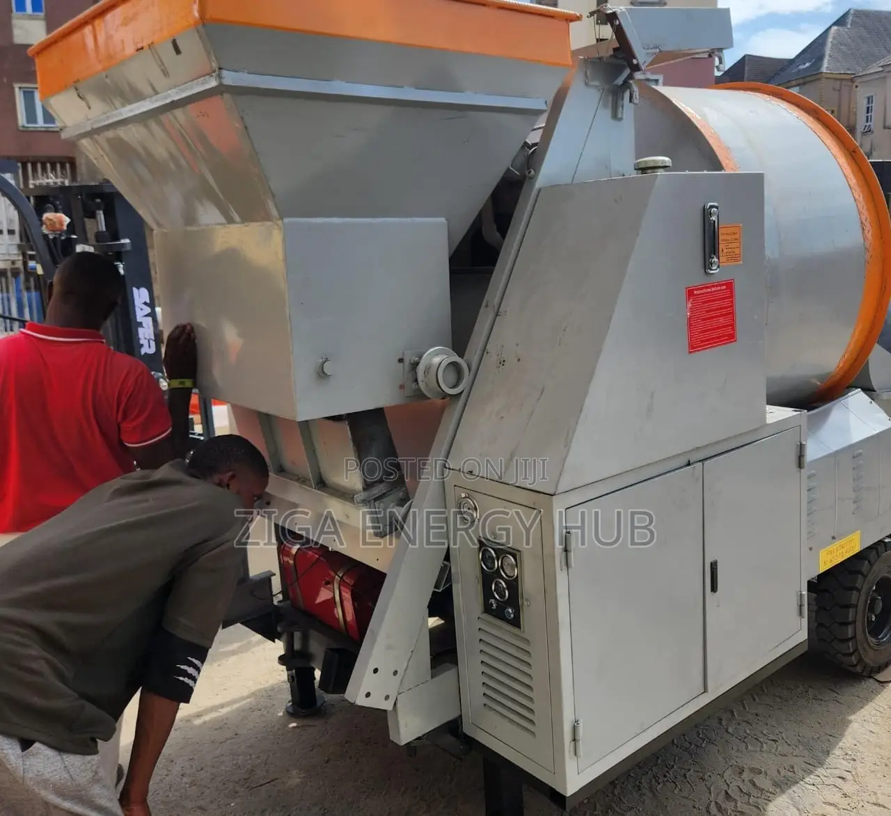 750 Liters Concrete Pump Machine