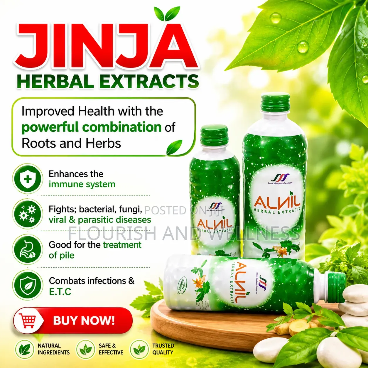 Jinja Herbal-Natural Remedy for Chronic Disease