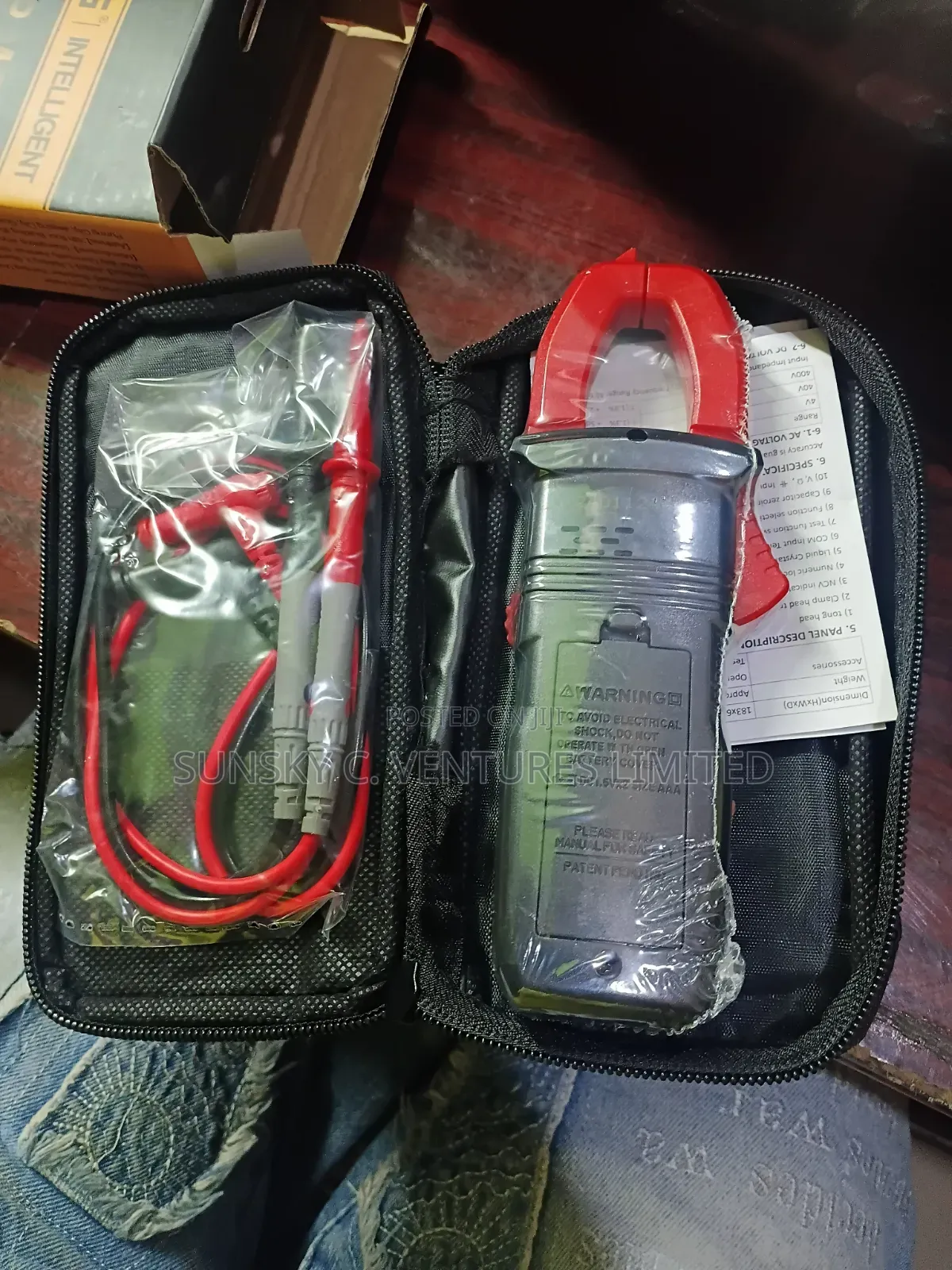 Digital Clamp Multi Meter (Ac/Dc Multi Meter)
