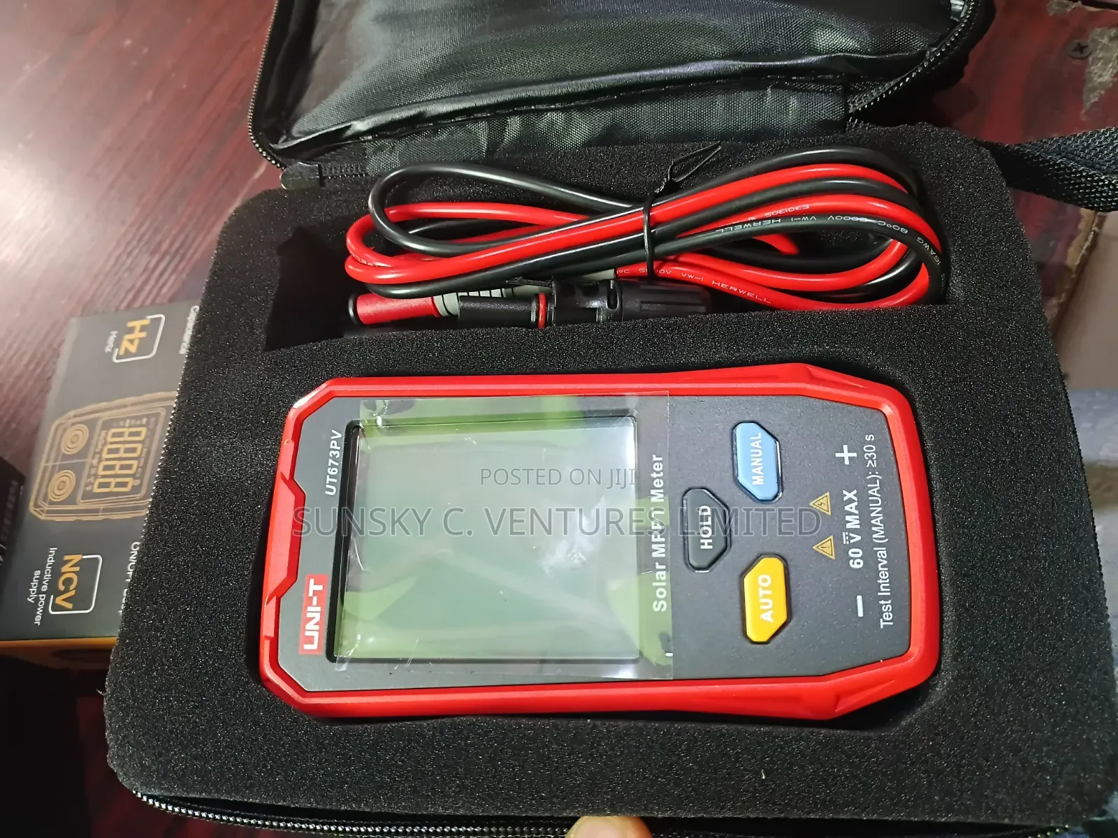 Unit Panel Wattage Tester - Multimeter.