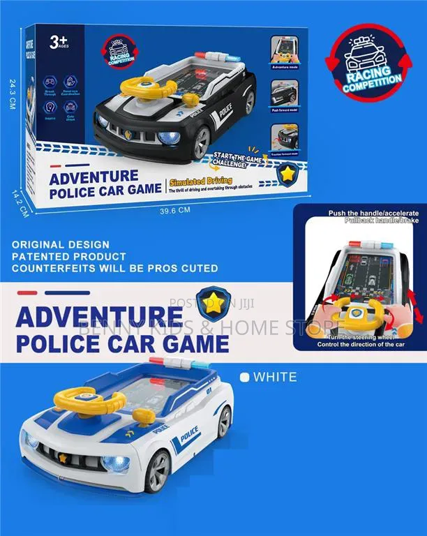 Police Adventure Racing Car Game