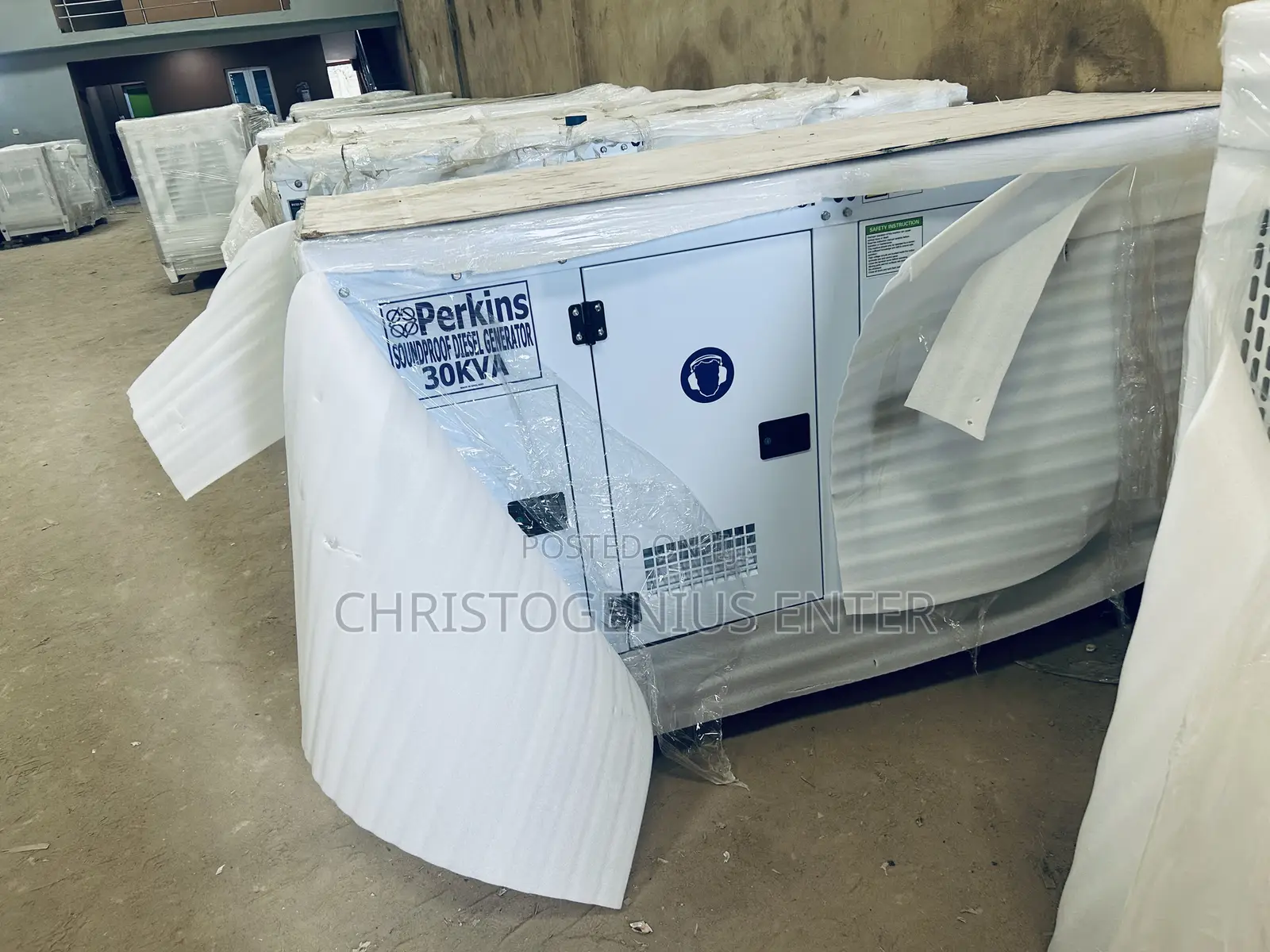 30kva , Perkins Soundproof Generator
