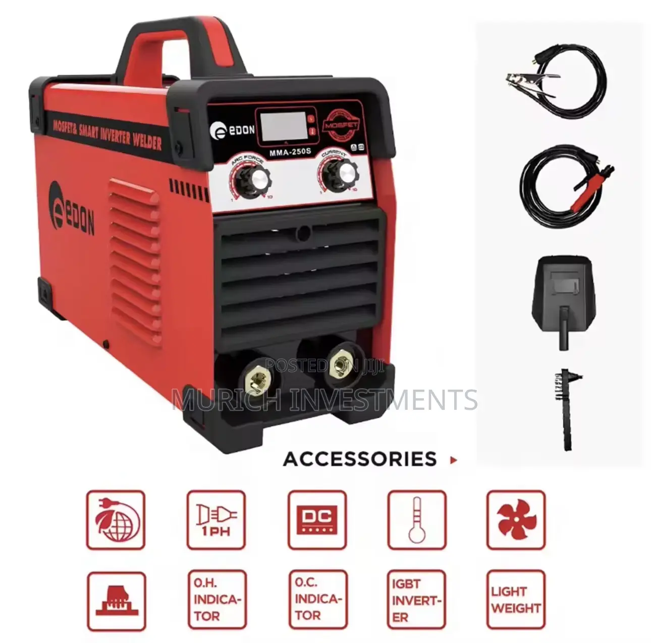 Mma-250s Inverter Welding Machine Portable Arc Welder
