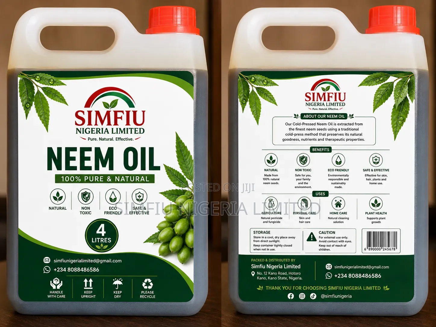 Cold-Pressed Neem Oil