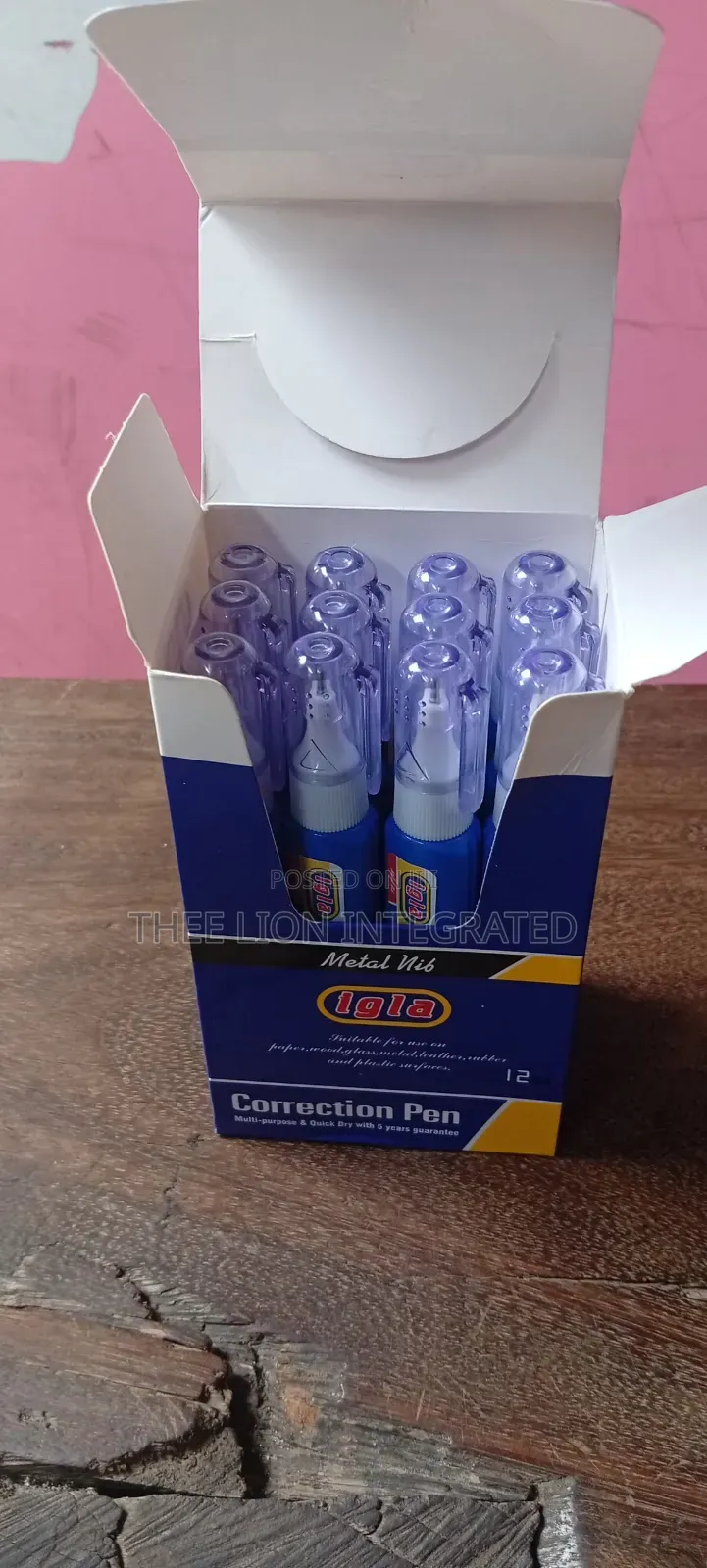 Igle Correction Pen - Pack of 12 (Original Quality)
