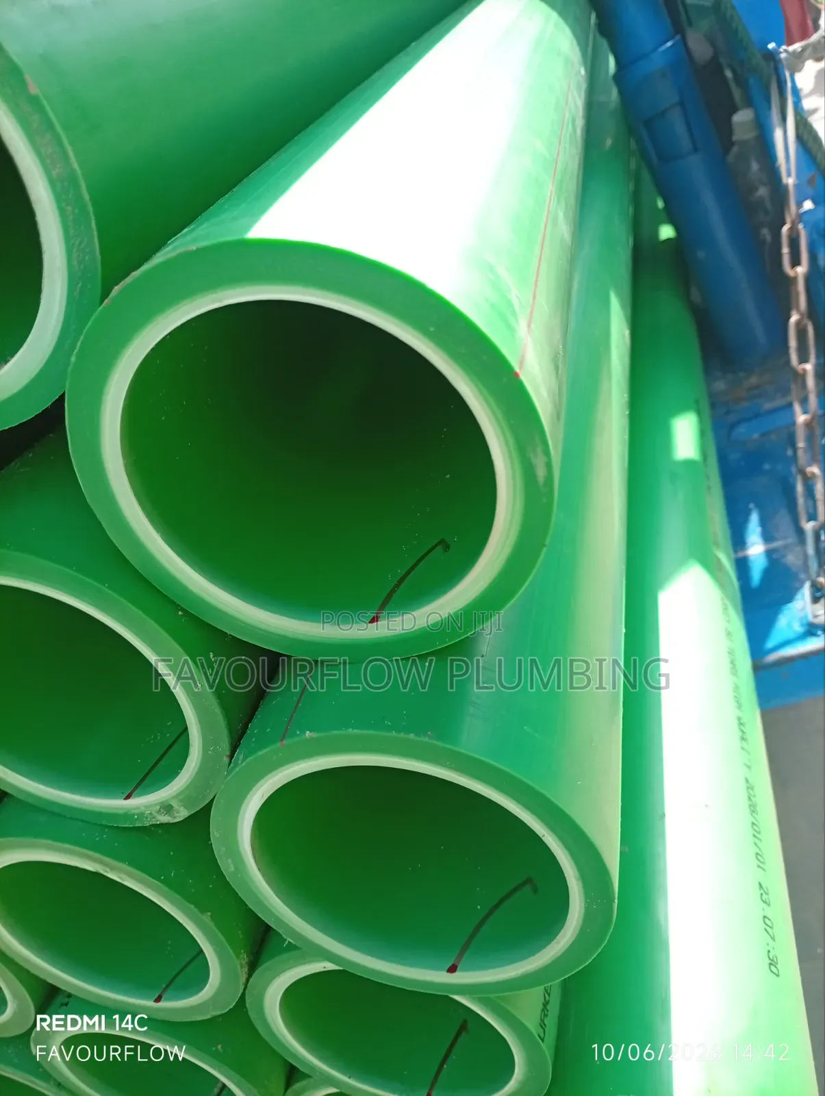 Premium Propipe 4"X110mm PPR-C Hot Cold Water Pipes – Made in Turkey