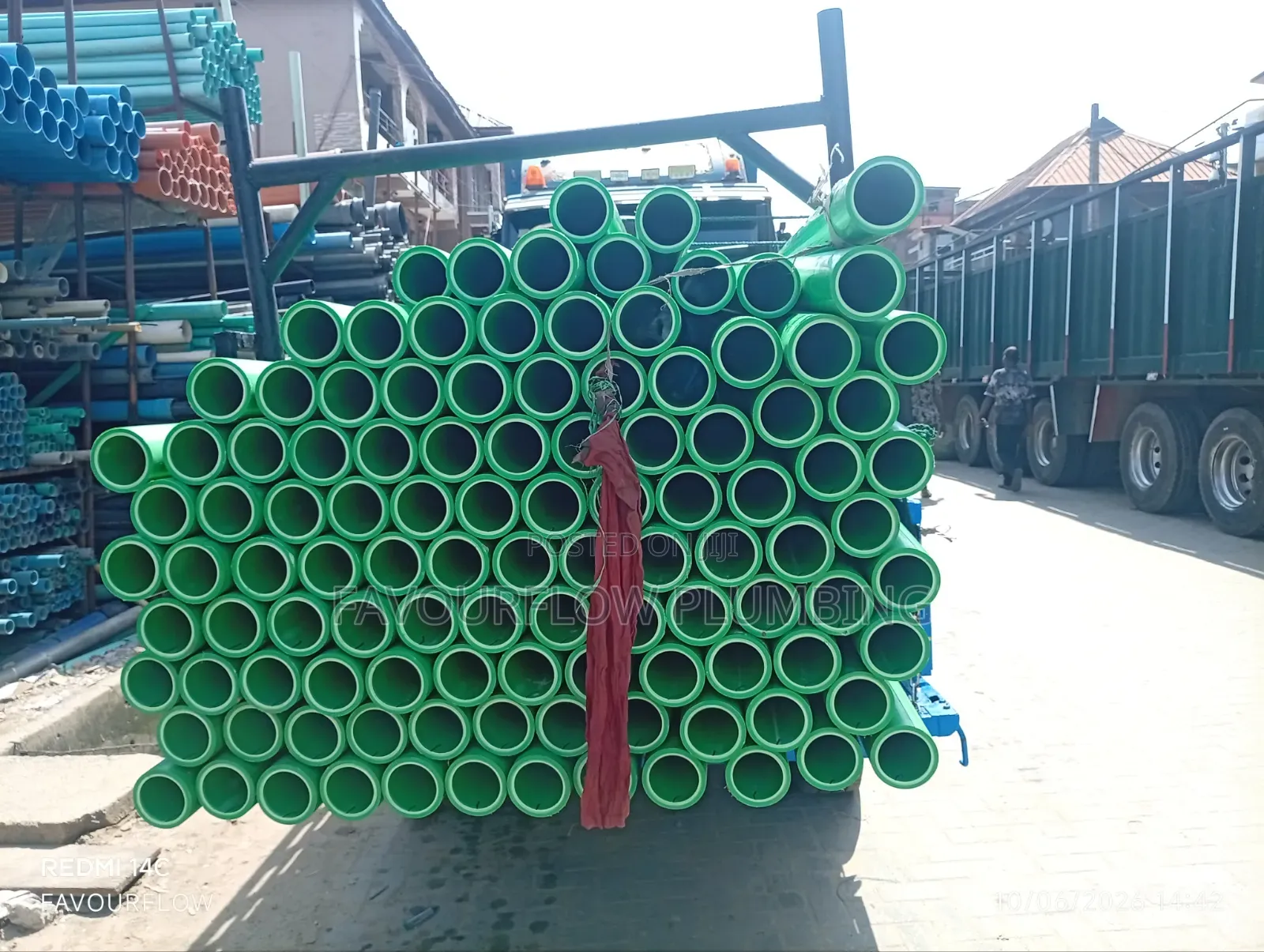 Premium Propipe 4"X110mm PPR-C Hot Cold Water Pipes – Made in Turkey