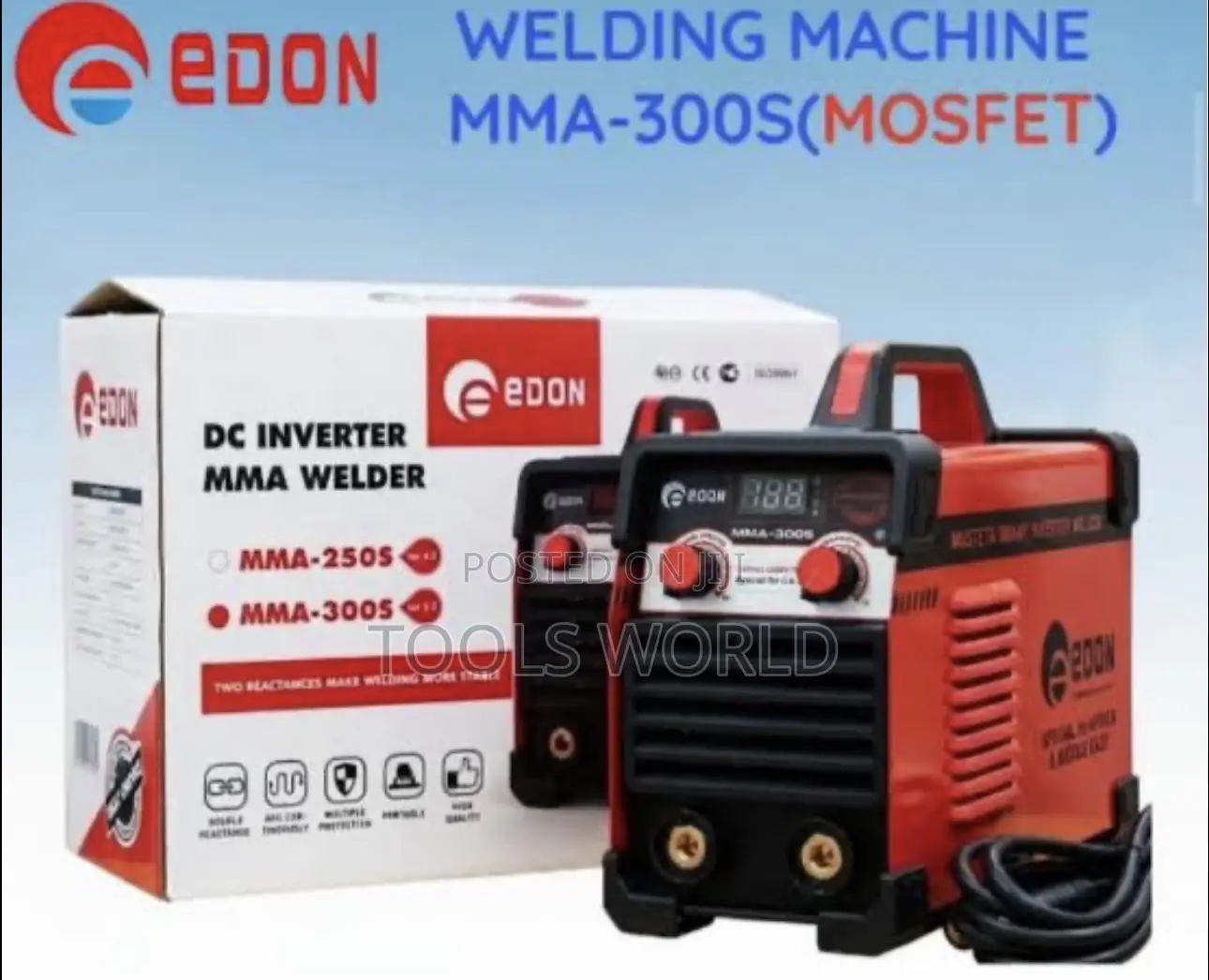 Edon Mma-300s Inverter Welding Machine – Heavy-Duty Stick Welder