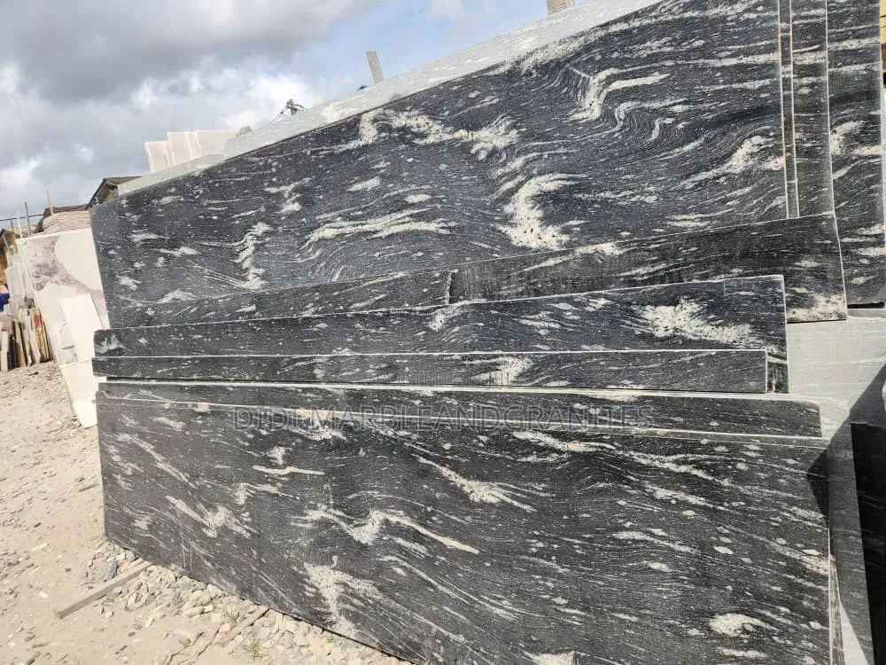 Black Forest Granite for Staircase