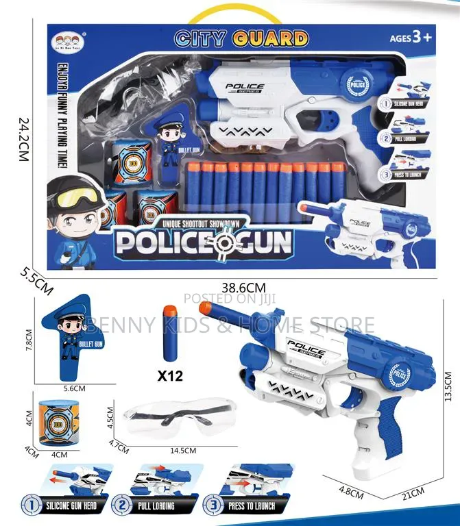 City Guard Police Soft Gun