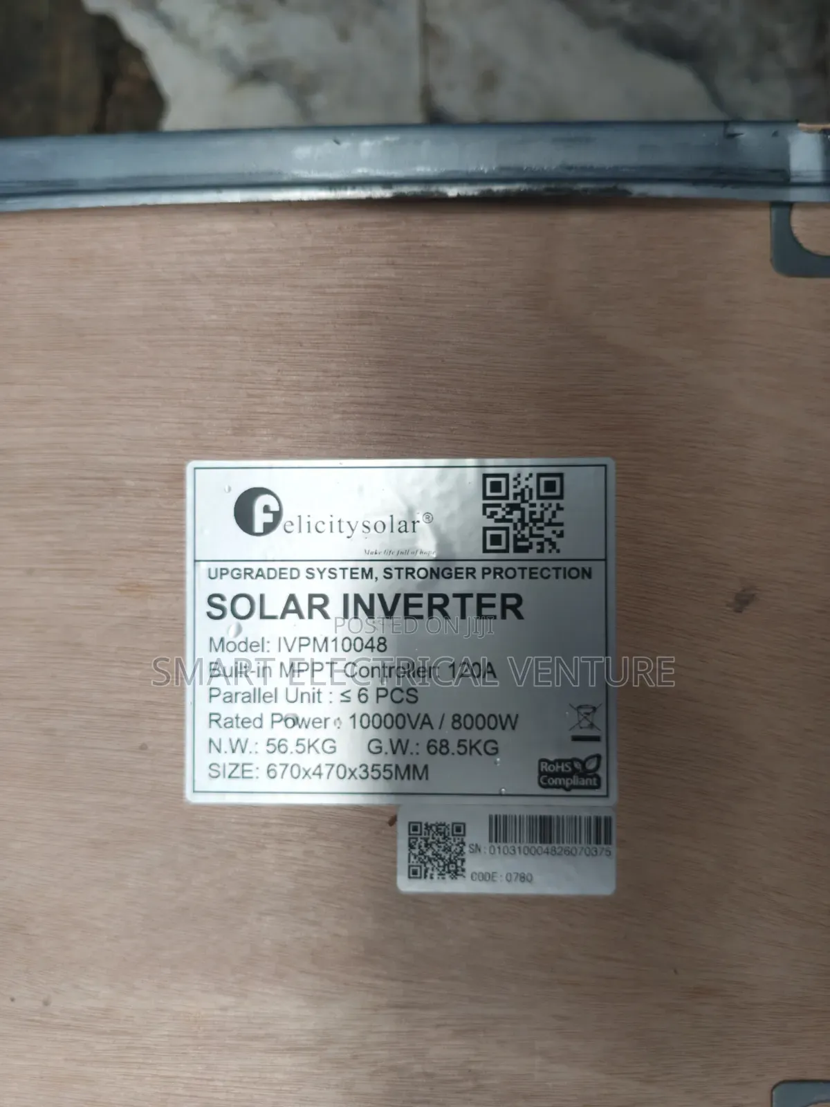 10kva Hybrid Felicity Solar Inverter Transformer Base